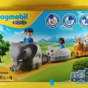 Playmobil 1 2 3 mi tren de animales REF 70405