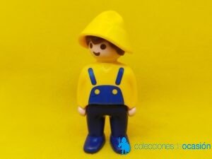 Playmobil 1 2 3 niño pescador, granjero
