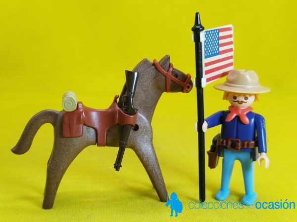 Playmobil Veterano de la unión, yanqui de caballeria - Imagen 3