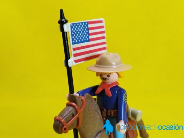 Playmobil Veterano de la unión, yanqui de caballeria