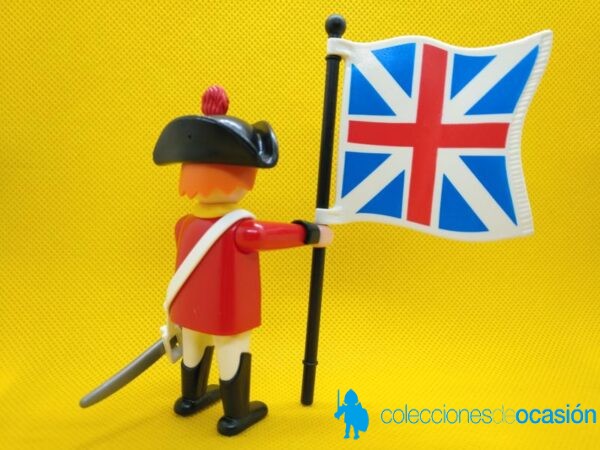 Playmobil Abanderado ingles, soldado napoleónico - Imagen 2