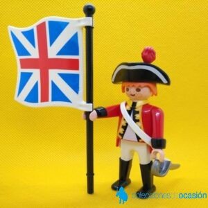 Playmobil Abanderado ingles, soldado napoleónico
