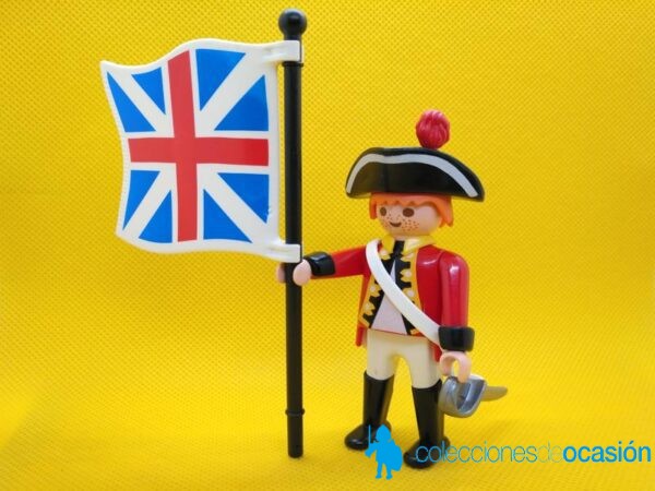Playmobil Abanderado ingles, soldado napoleónico