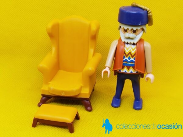 Playmobil Abuelo con sillón, serie rosa - Imagen 2