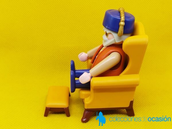 Playmobil Abuelo con sillón, serie rosa - Imagen 3
