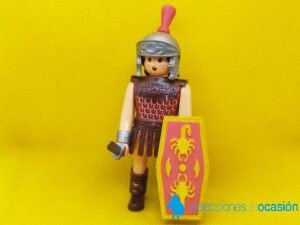 Airgam boys Legionario romano con escorpiones amarillos en el escudo