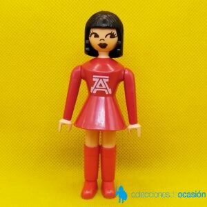 Airgam girl con vestido rojo