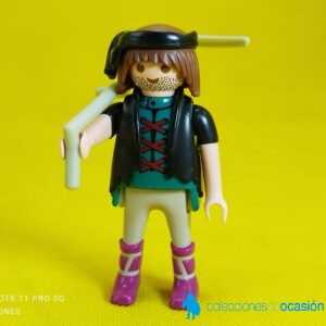 Playmobil Aldeano con guadaña, pastor, campesino de Belén