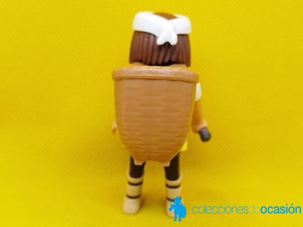Playmobil Aldeano recolector, campesino medieval, figura para Belén - Imagen 4