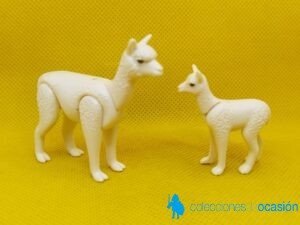 Playmobil Alpaca con cría, llama con cría
