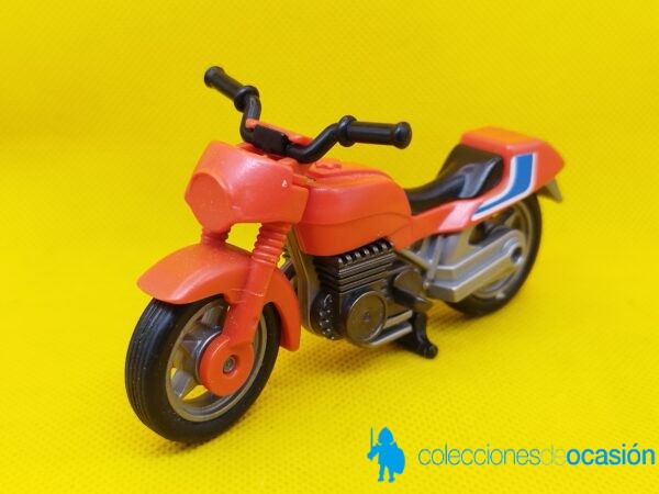 Playmobil Antigua moto roja