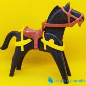 Playmobil Antiguo caballo con adornos medievales