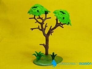 Playmobil Árbol con vegetación, diorama