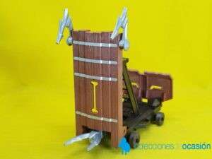 Playmobil Ariete, torre de asalto, arma de asedio