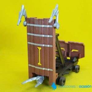 Playmobil Ariete, torre de asalto, arma de asedio