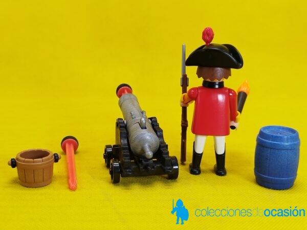 Playmobil Artillero inglés con cañón REF 5141 - Imagen 5