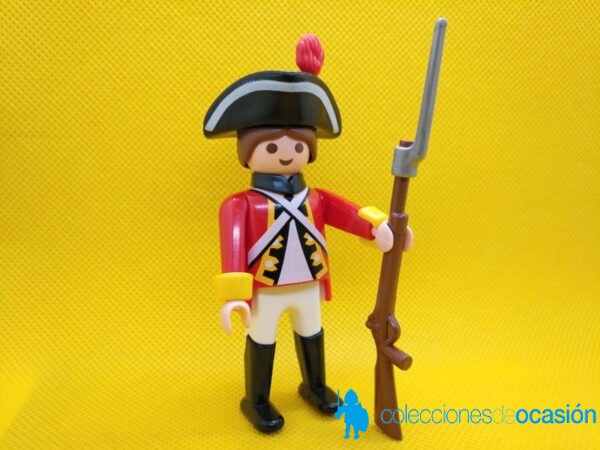 Playmobil Artillero ingles, soldado napoleónico