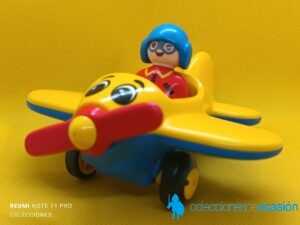 Playmobil Avión con piloto 1 2 3