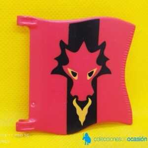 Playmobil Bandera del reino del dragón rojo