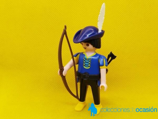Playmobil Bandido de los bosques, arquero medieval, cazador
