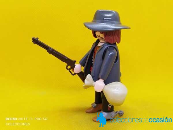 Playmobil Bandido del oeste, forajido, cuatrero, vaquero - Imagen 2