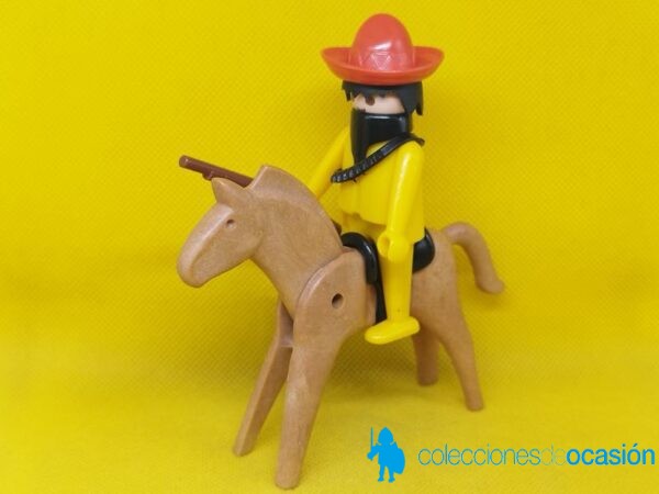 Playmobil Bandido mexicano a caballo, click