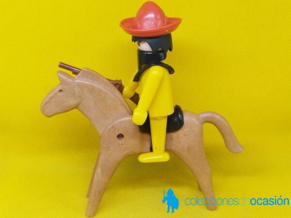 Playmobil Bandido mexicano a caballo, click - Imagen 3