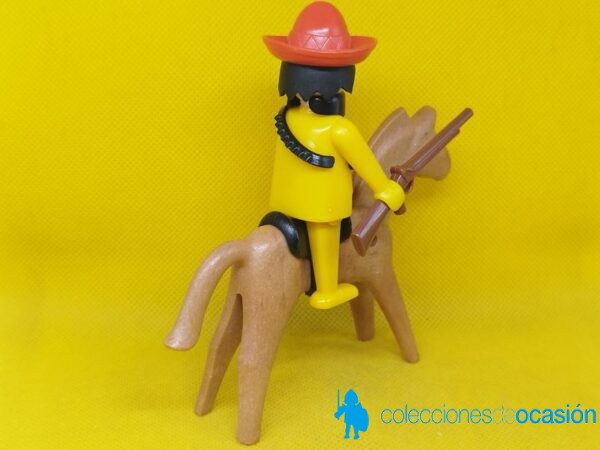 Playmobil Bandido mexicano a caballo, click - Imagen 4