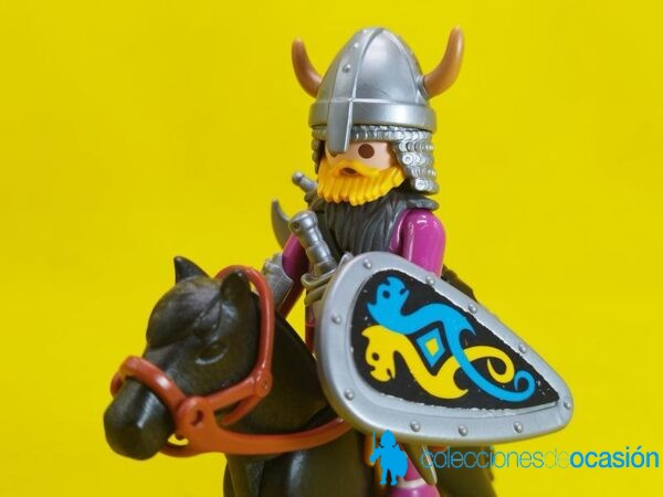 Playmobil Bárbaro con caballo REF 3158