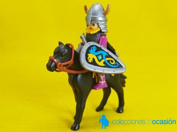 Playmobil Bárbaro con caballo REF 3158 - Imagen 2