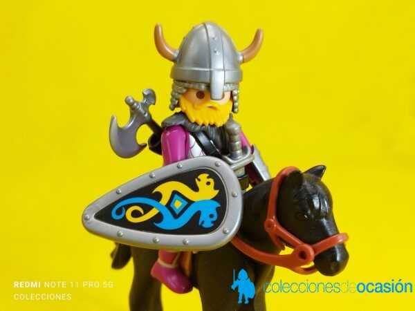Playmobil Bárbaro con caballo REF 3158