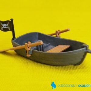 Playmobil Barca con remos y bandera pirata