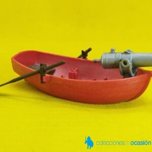 Playmobil Barcaza con cañón, barca