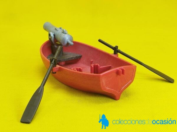 Playmobil Barcaza con cañón, barca - Imagen 3