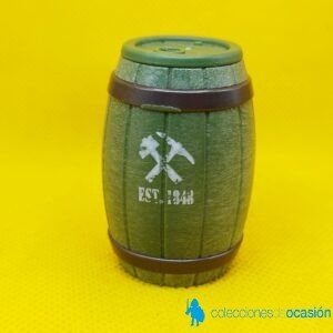 Playmobil Barril verde con tapa