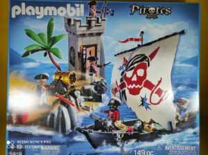 Playmobil Bastión Francés con barco pirata REF 5919
