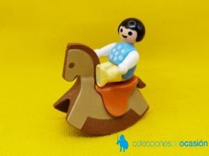 Playmobil Bebé con caballito
