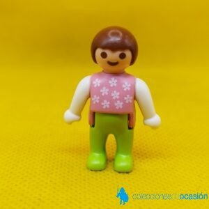 Playmobil Bebé con flores en el body