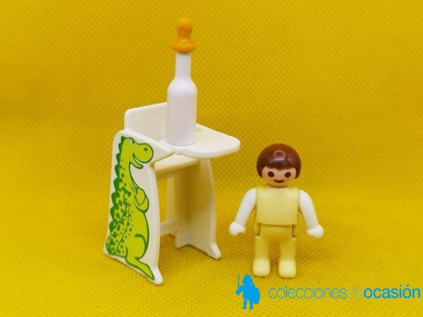 Playmobil Bebé con trona y biberón - Imagen 2