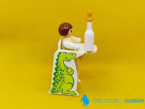 Playmobil Bebé con trona y biberón - Imagen 4
