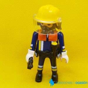 Playmobil Bombero con emisora