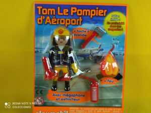 Playmobil bombero de aeropuerto