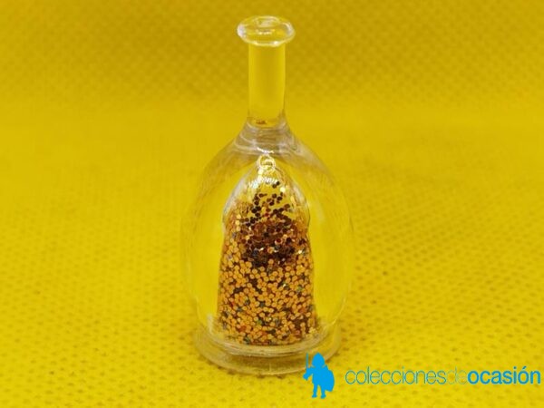 Playmobil Botella transparente con polvo dorado, accesorio