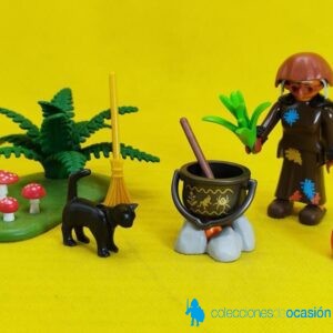 Playmobil Bruja con caldero de hechizos REF 3838