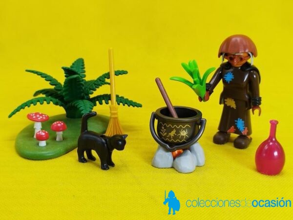 Playmobil Bruja con caldero de hechizos REF 3838
