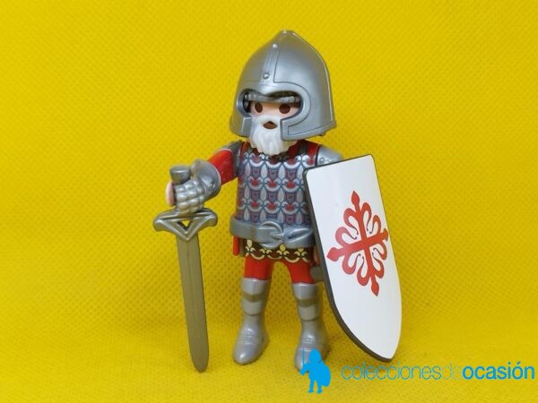 Playmobil Caballero acorazado español de la orden de calatrava