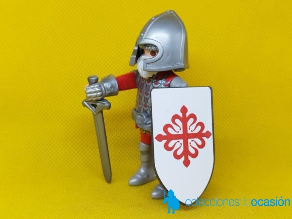 Playmobil Caballero acorazado español de la orden de calatrava - Imagen 2