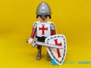 Playmobil Caballero cruzado, colección planeta