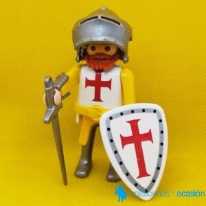 Playmobil Caballero cruzado, templario amarillo