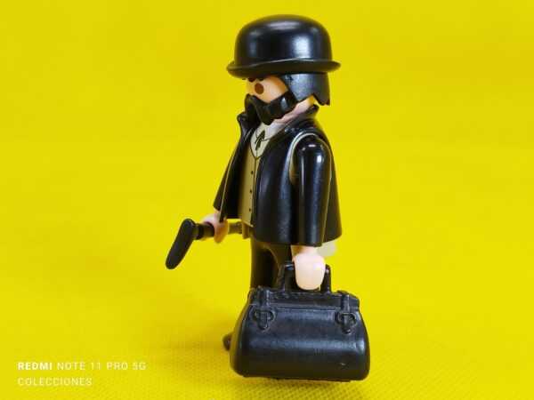 Playmobil Caballero de época con maletín y bastón - Imagen 3